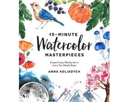 15-Minute Watercolor Masterpieces