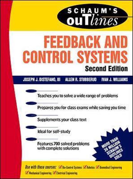 Feedback And Control Systems, Joseph J. Distefano 9780070170520