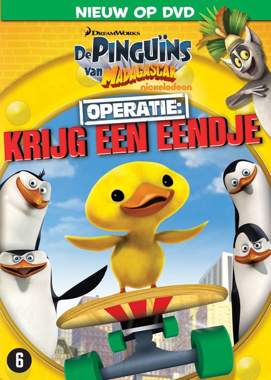 Cover van de film 'De Pinguïns Van Madagascar - Operatie: Krijg Een Eendje'