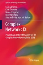 Springer Proceedings in Complexity - Complex Networks IX