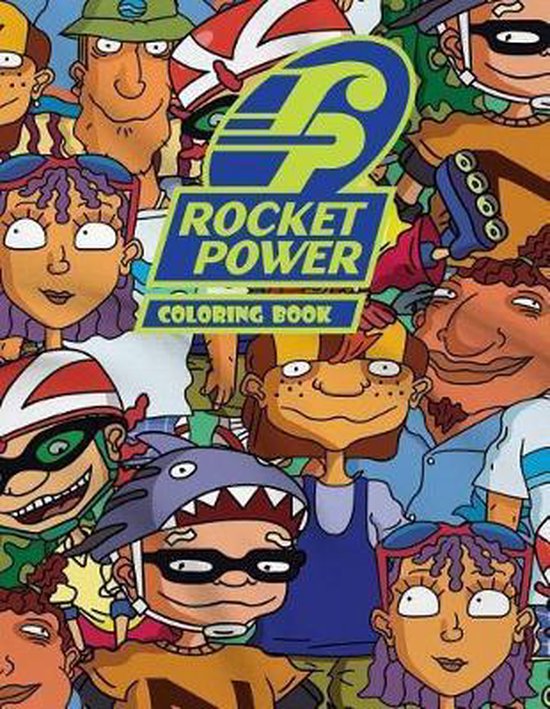 Rocket Power Coloring Book, Juliana Orneo | 9781986844109 | Boeken ...