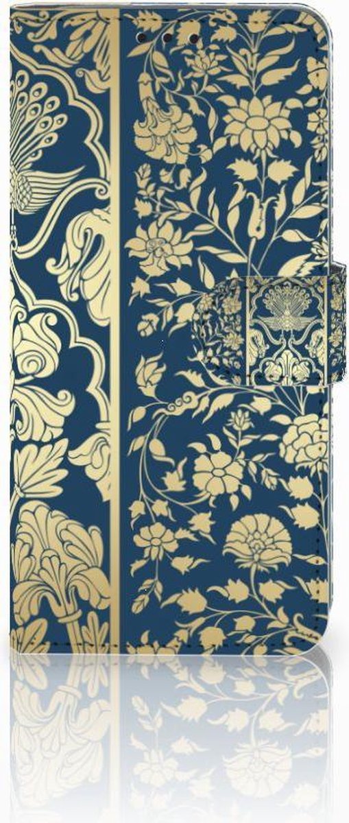 Huawei P30 Pro Hoesje Beige Flowers