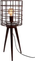 Staande lamp van draadmetaal 65 cm