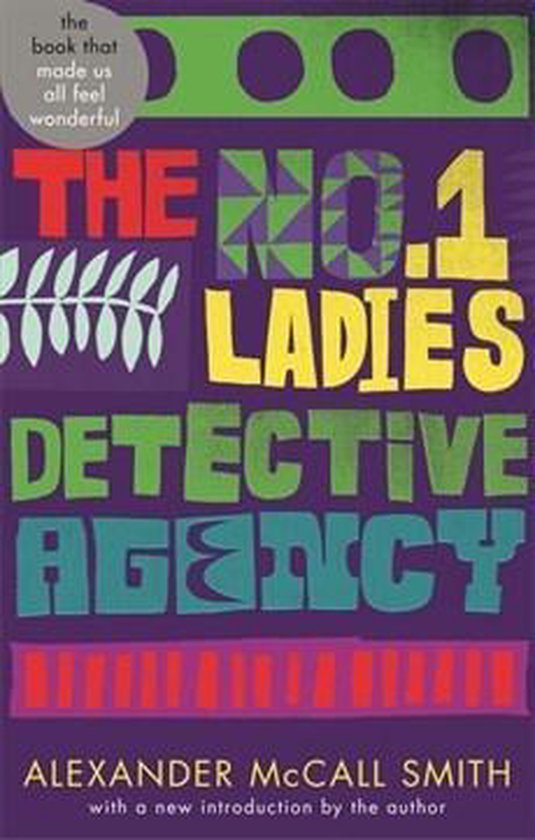 The No. 1 Ladies' Detective Agency - cover