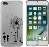 MP Case TPU case Love print voor Apple iPhone 8 Plus -Achterkant / backcover