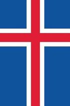 Iceland Flag Notebook - Icelandic Flag Book - Iceland Travel Journal