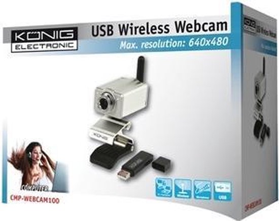 Konig Usb Draadloze Webcam | bol.com