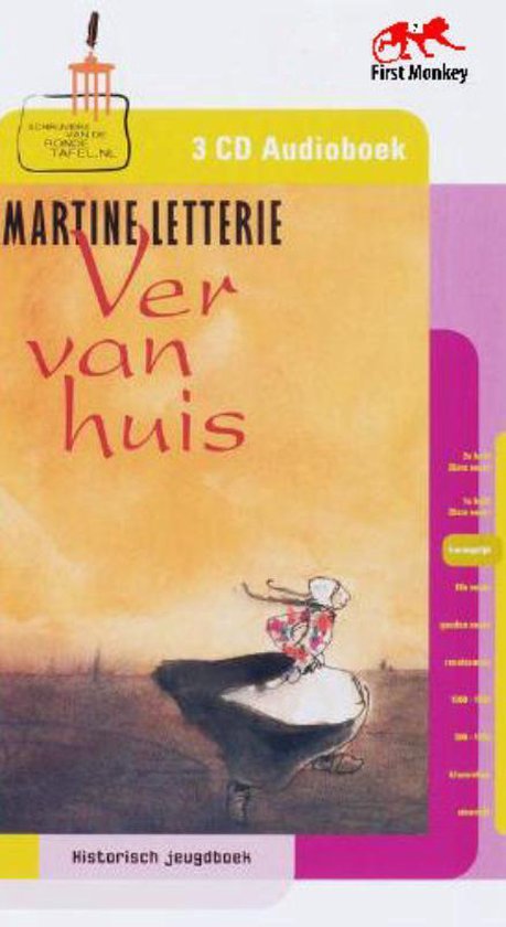 Cover van het boek 'Ver van huis 3 CD's' van Martine Letterie