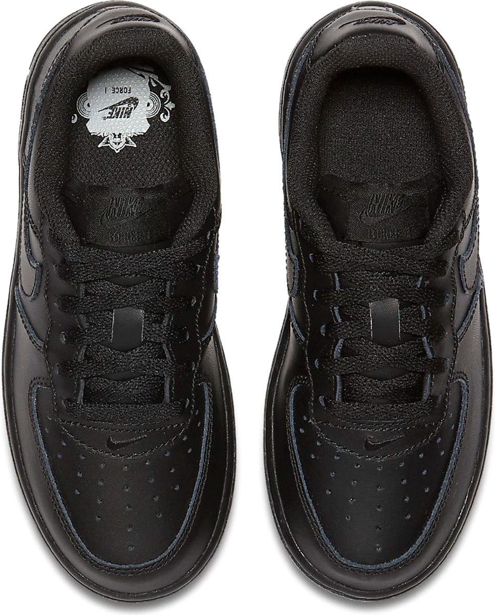 Nike Air Force 1 (PS) Sneakers Kinderen - Black/Black-Black | bol.com