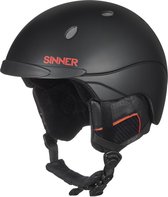 Sinner Titan - Skihelm - Volwassenen - 55-56 cm / S - Zwart/Rood