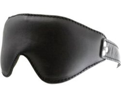 MisterB Luxe Leather Blindfold
