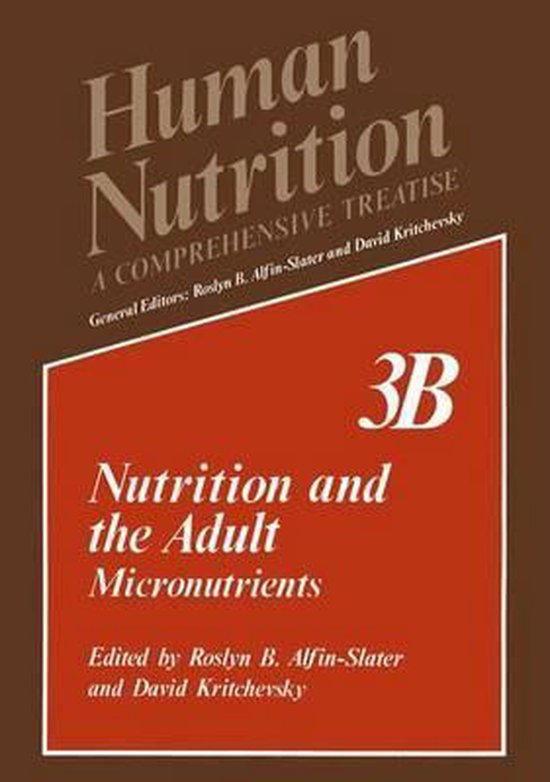 Human Nutrition: A Comprehensive Treatise Volume 3b: Nutriti ... - cover