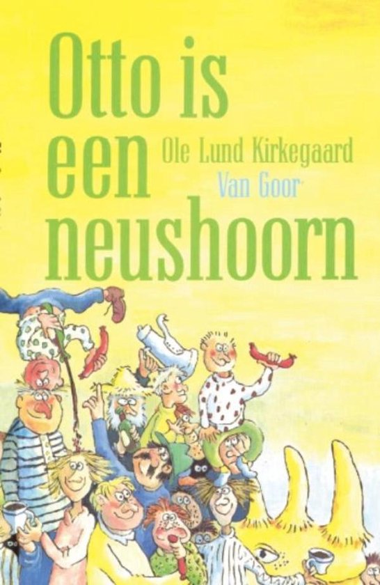 Cover van het boek 'Otto is een neushoorn'