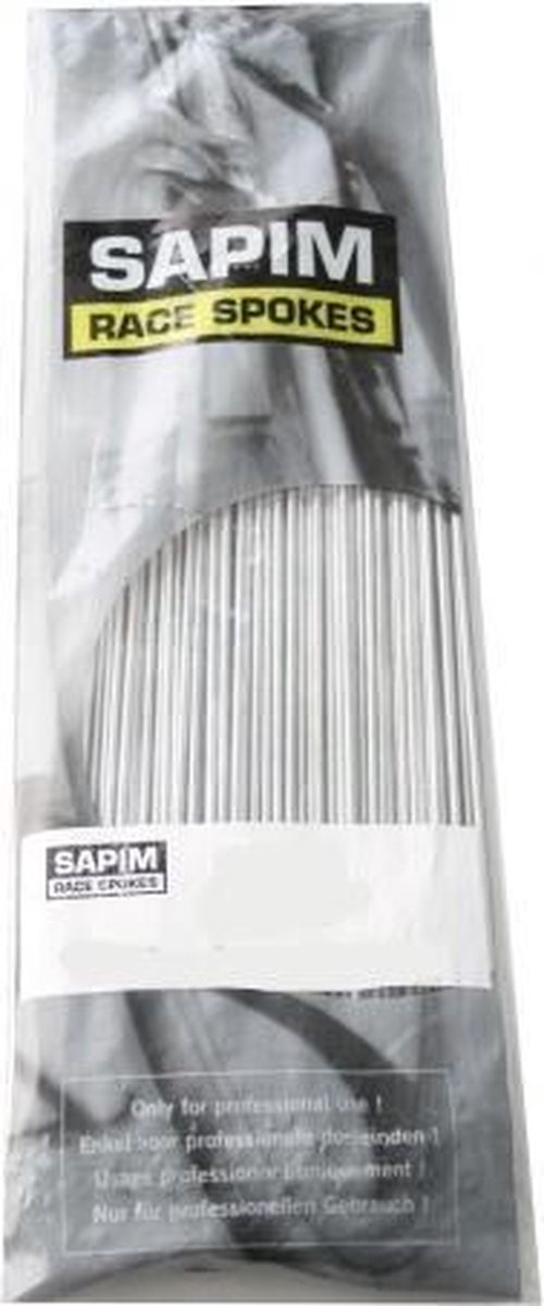 Rayons Vélo Sapim Noir Acier Inox – Lot De 18 – Longueur Personnalisée 75 à 310 Mm