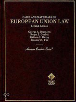 Cases and Materials on European Union Law