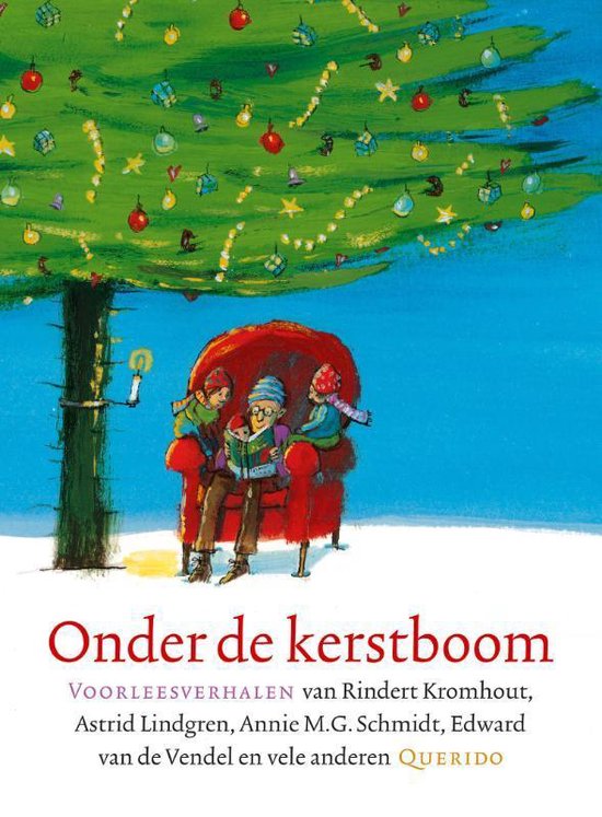 Cover van het boek 'Onder de kerstboom' van e. van de Vendel