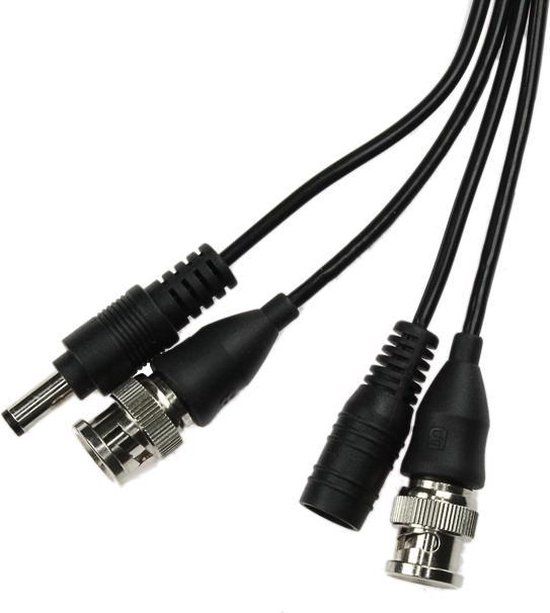 Lupus Electronics BNC/DC, 10m coax-kabel BNC, DC BNC, DC (F) Zwart ...
