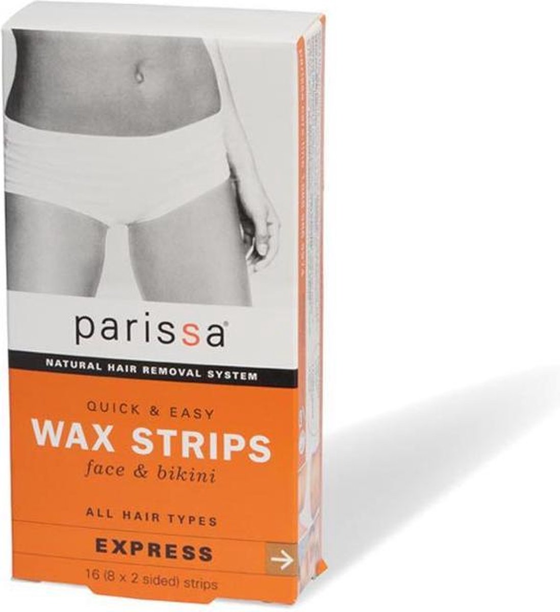 Parissa Face & Bikini Wax Strips 16 stuks