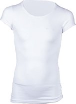 Piva schooluniform t-shirt korte mouwen  meisjes - wit - maat M/18 jaar