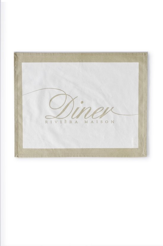 Riviera Maison Summer Diner Placemat flax bol