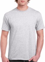 Lichtgrijs katoenen shirt voor volwassenen 2XL (44/56)