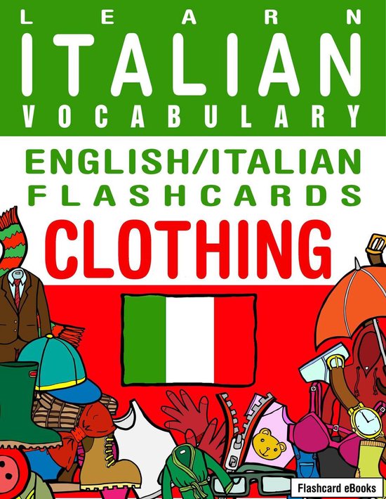 Flashcard eBooks 11 - Learn Italian Vocabulary - English/Ita ... - cover