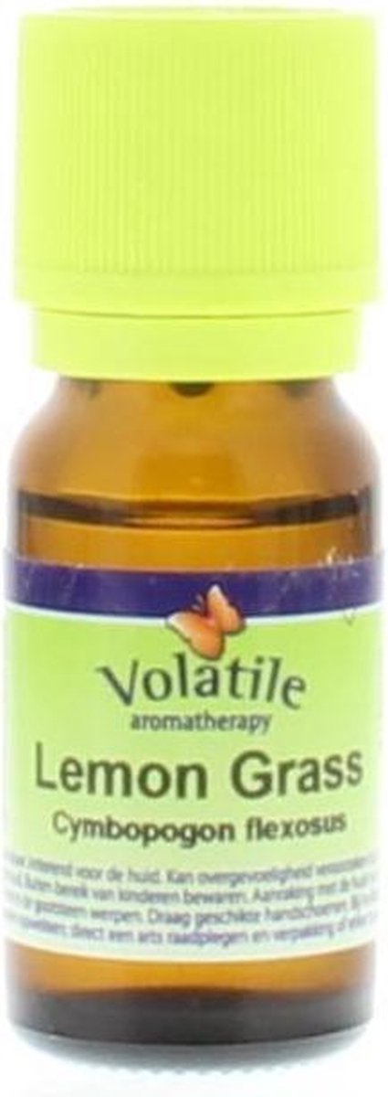 Goedkoopste Volatile Lemongras - 10 ml - Etherische Olie