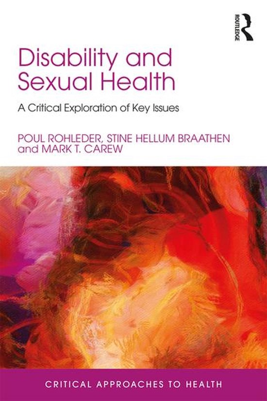 Critical Approaches to Health - Disability and Sexual Health - cover