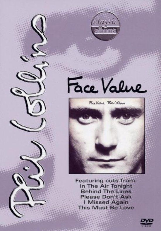 Cover van de film 'Phil Collins - Face Value'