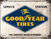 Wandbord - Good Year Tires -30x40cm-