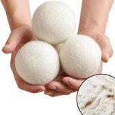 Duurzame wollen droger ballen - Drogerballen - Dryer balls - Wasdroger ballen - Ballen voor snellere droogtijd - Drogerbollen - 6 stuks