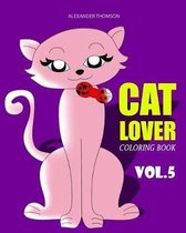 Cat Lover Coloring Book