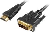 Sharkoon 5m, HDMI / DVI-D noir