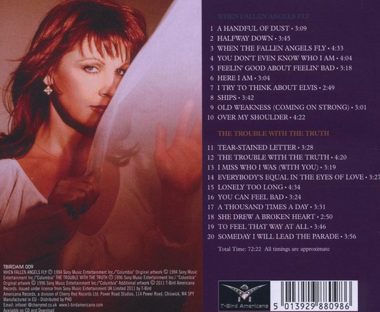 When Fallen Angels Flythe Trouble Patty Loveless Cd Album Muziek 