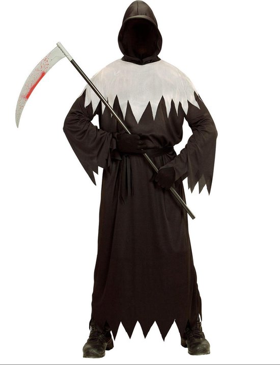 WIDMANN - Horror reaper kostuum voor kinderen - 140 (8-10 jaar)