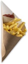 Fonkels Chip ’n Dip Frietzak - Met sausvak - Large - Karton