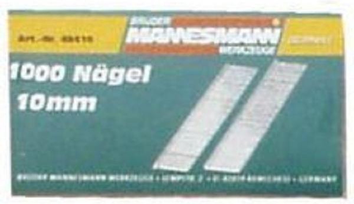Brüder Mannesmann Mann nieten 12mm 1000st voor 48410 Wit