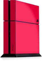 Playstation 4 Console Skin Rood