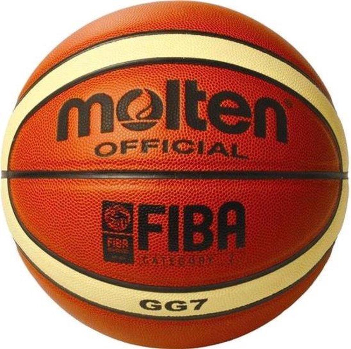 Molten Basketbal Gg Oranje Maat 7 GG7X bol