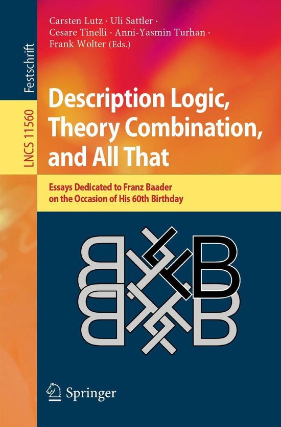 Computer Science (R0) - Description Logic, Theory Combinatio ... - cover