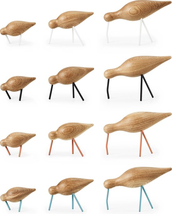 Normann Copenhagen Shorebird L - Kunst - zwart