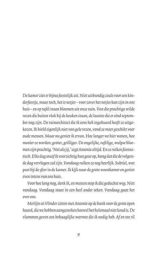 Tekstpagina met een alinea over het inrichten van een kamer.