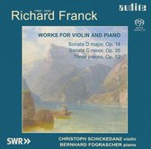 Christoph Schickedanz & Bernhard Fograscher - Violin Sonatas Nos 1 & 2, Three Pieces Op. 52 (Super Audio CD)