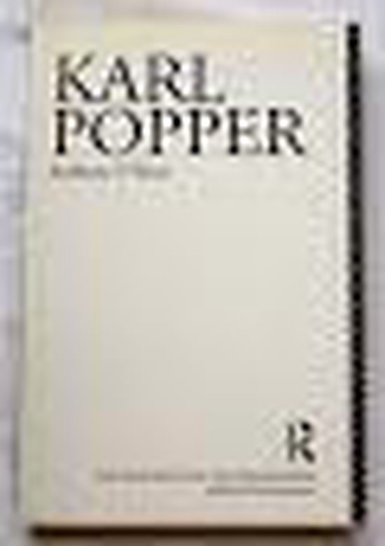 Karl Popper - cover
