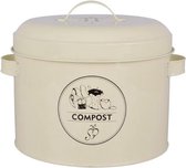 Seau à compost de cuisine rustique - 6,3 litres