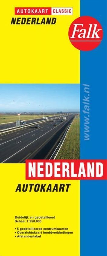 Autokaart Nederland Classic - Falk | Respetofundacion.org