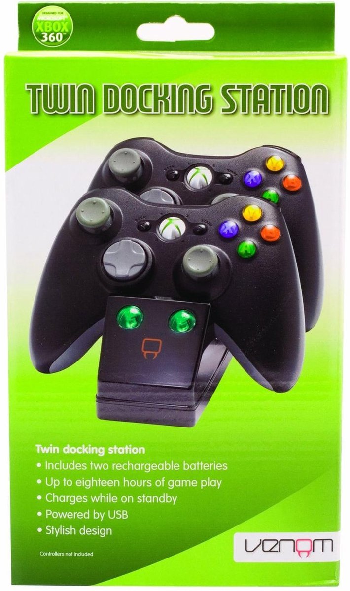 Venom Gaming Twin Docking Station X360