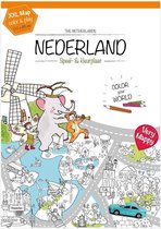 Very Mappy: XXL speel- & kleurplaat van Nederland