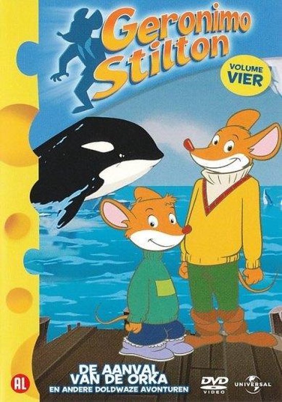 Cover van de film 'Geronimo Stilton 4 - De Aanval Van De Orka'