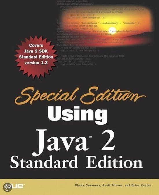 Special Edition Using Java 2, Standard Edition (ebook), Chuck Cavaness ...